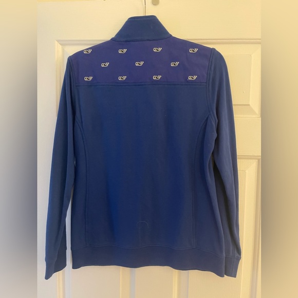 Vineyard Vines Women’s Blue Whale Embroidered Shep Shirt Sweater X-Small - Picture 4 of 4